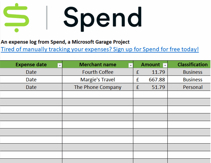 Detail Daily Expenses Excel Template Free Download Nomer 29