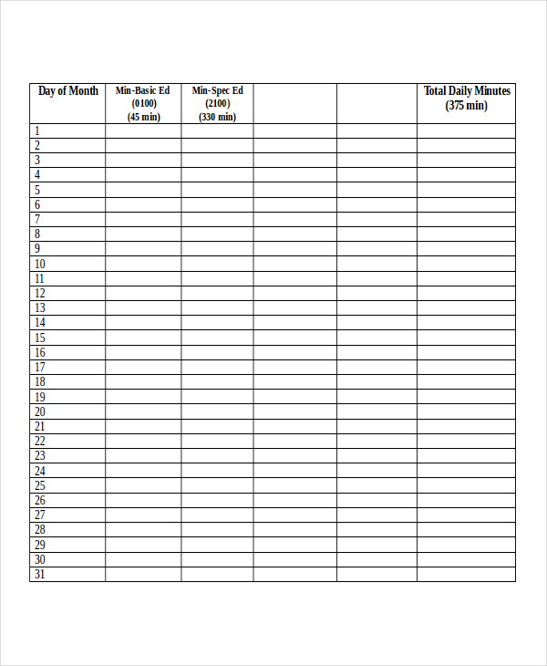 Detail Daily Flash Report Template Excel Nomer 23