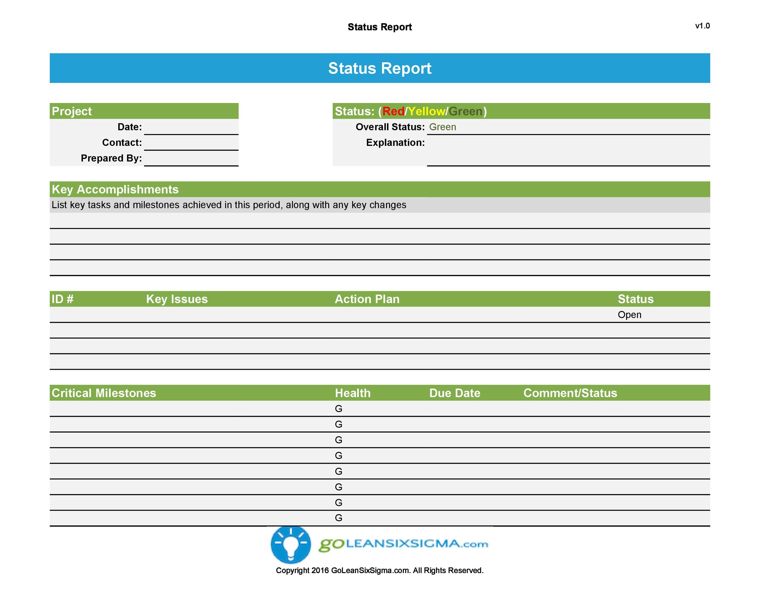 Detail Daily Flash Report Template Excel Nomer 42