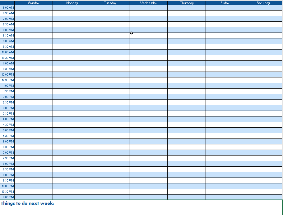 Detail Daily Itinerary Template Excel Nomer 36