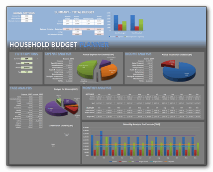 Detail Daily Personal Budget Excel Template Nomer 32