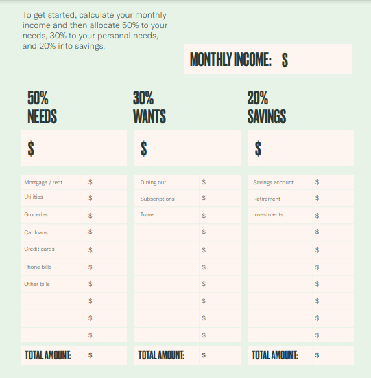 Detail Daily Personal Budget Excel Template Nomer 50