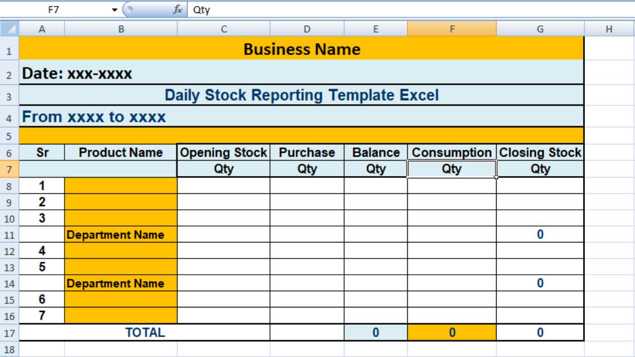 Detail Daily Report Template Excel Nomer 4