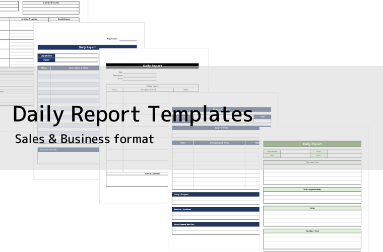 Detail Daily Report Template Excel Nomer 32