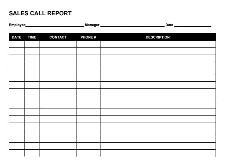 Detail Daily Revenue Report Excel Template Nomer 50