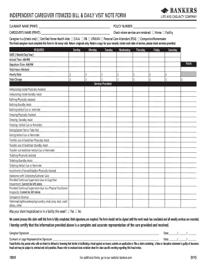 Detail Daily Task Caregiver Daily Checklist Template Nomer 18