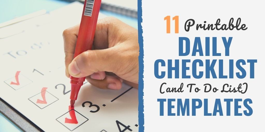 Detail Daily Task Caregiver Daily Checklist Template Nomer 41