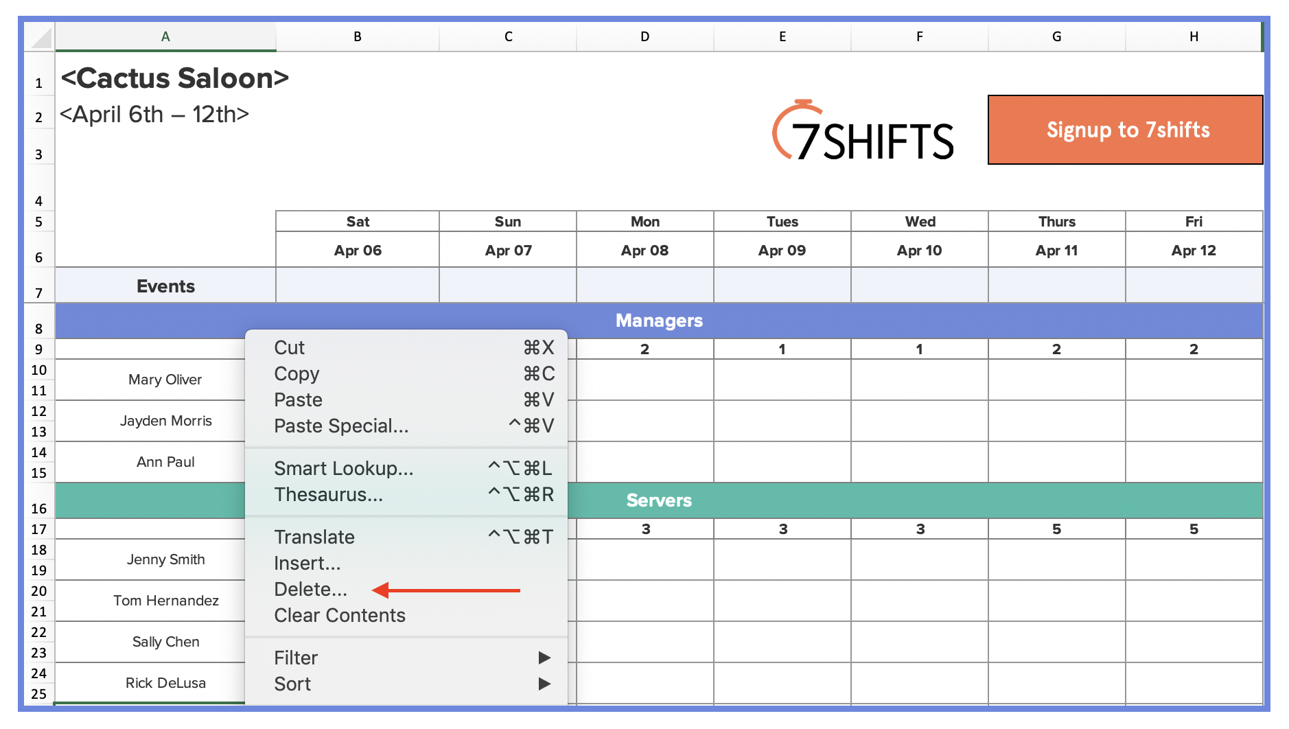 Detail Daily Time Schedule Template Excel Download Nomer 34