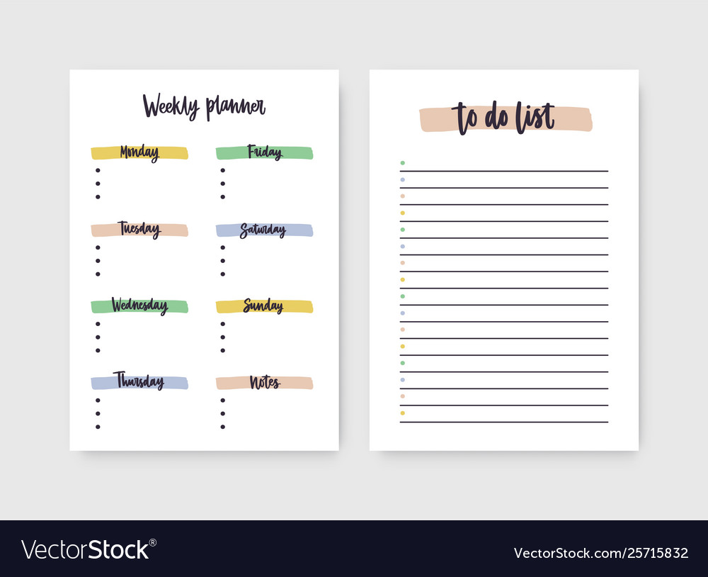 Detail Daily To Do List Template Nomer 5