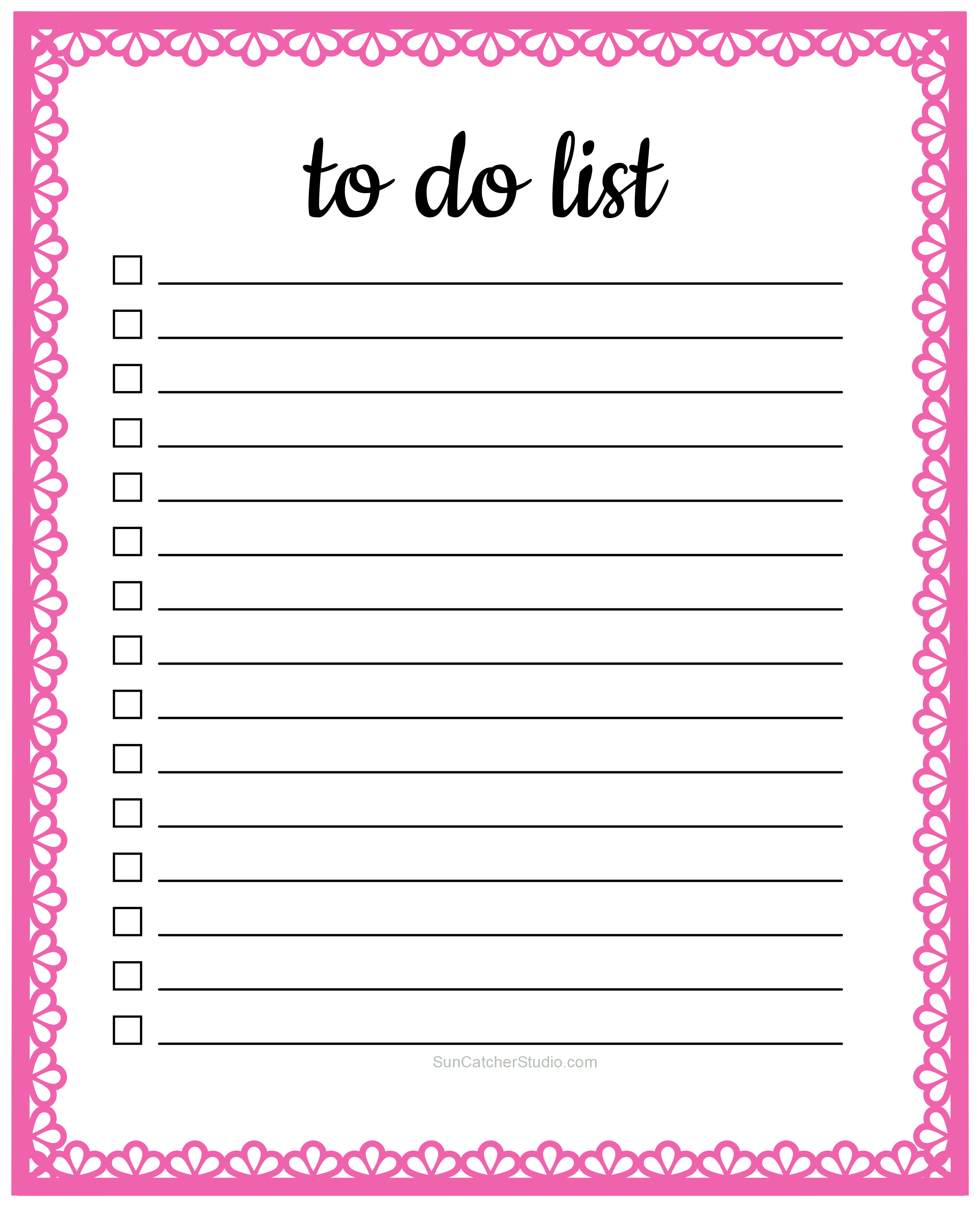 Detail Daily To Do List Template Nomer 53
