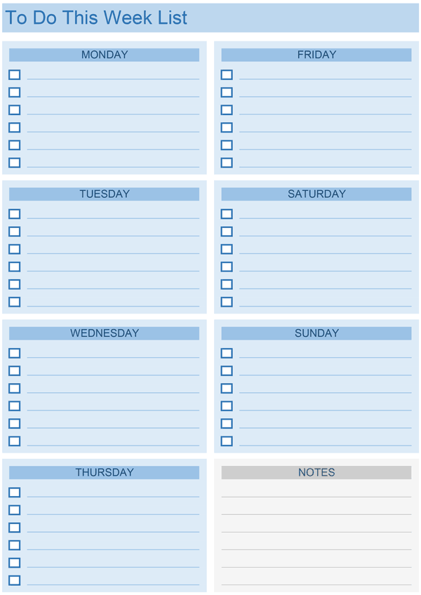 Detail Daily To Do List Template Nomer 54