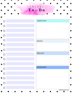 Detail Daily To Do List Template Nomer 55