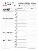 Detail Daily Weekly Monthly Planner Template Excel Nomer 8