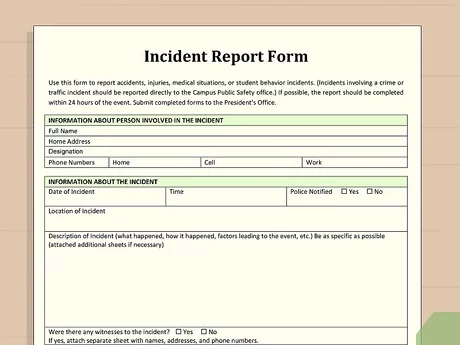 Detail Damage Report Template Nomer 35
