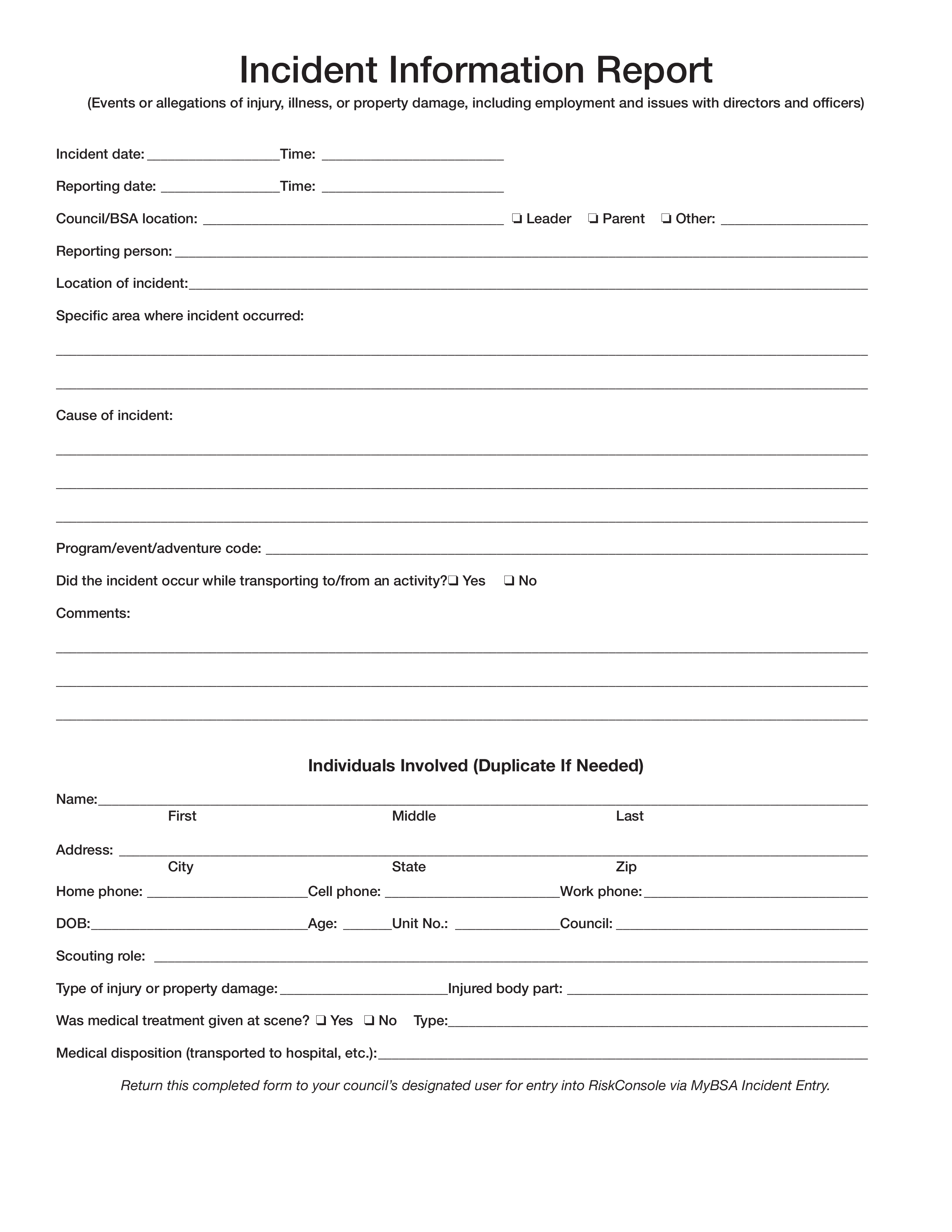 Detail Damage Report Template Nomer 51