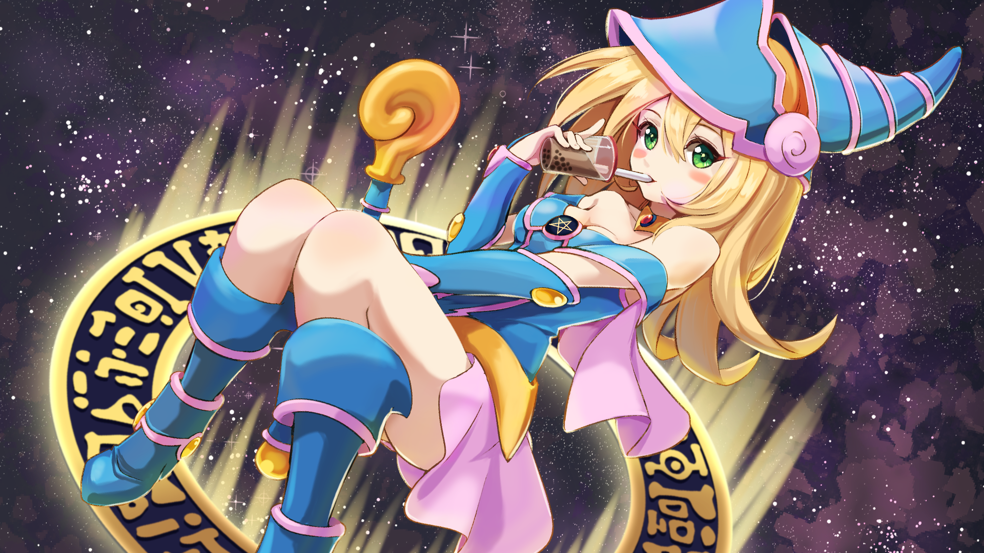 Detail Dark Magician Girl Wallpaper Nomer 12