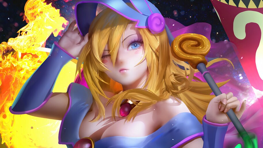 Detail Dark Magician Girl Wallpaper Nomer 18