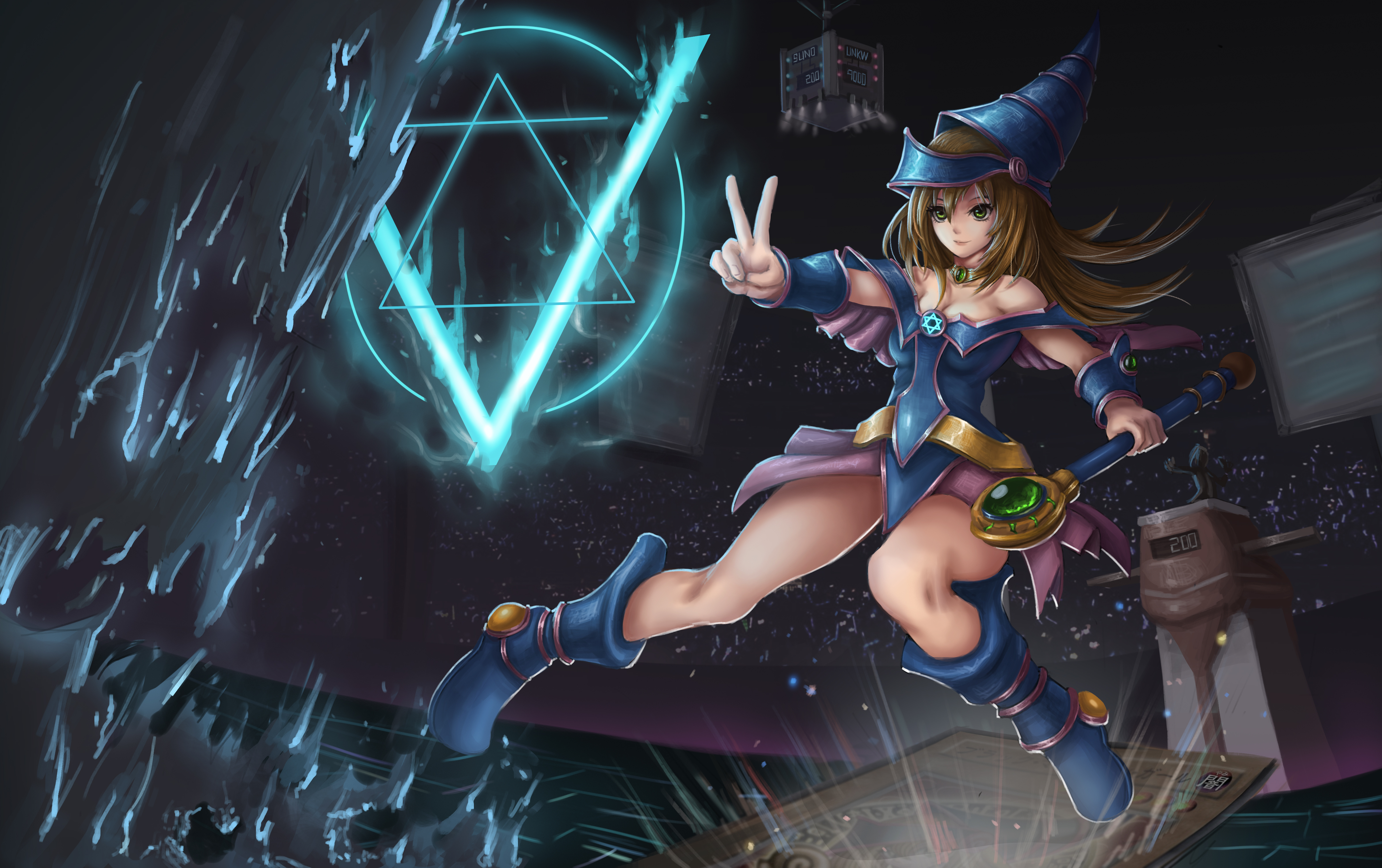 Detail Dark Magician Girl Wallpaper Nomer 5