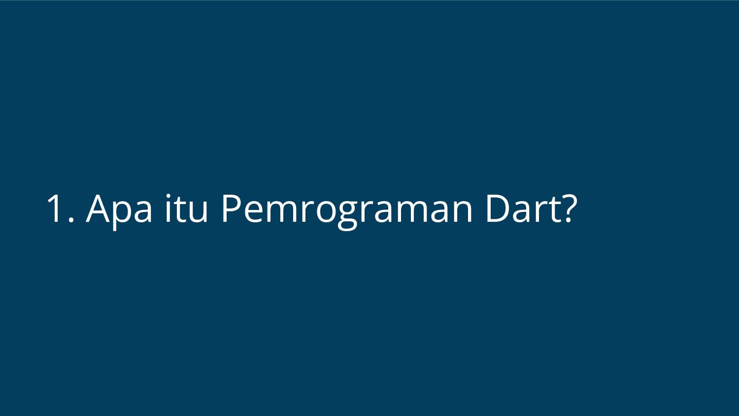 Detail Dart Bahasa Pemrograman Nomer 43