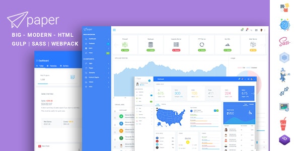 Detail Dashboard Admin Template Bootstrap Nomer 20