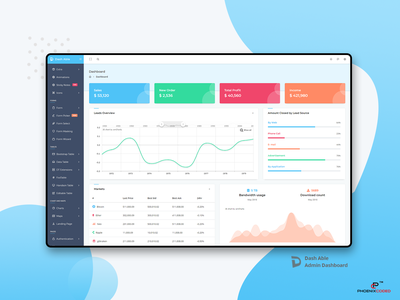 Detail Dashboard Admin Template Bootstrap Nomer 38