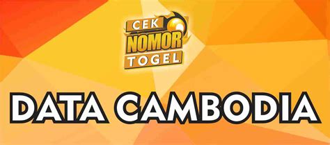 Detail Data Lengkap Togel Nomer 6