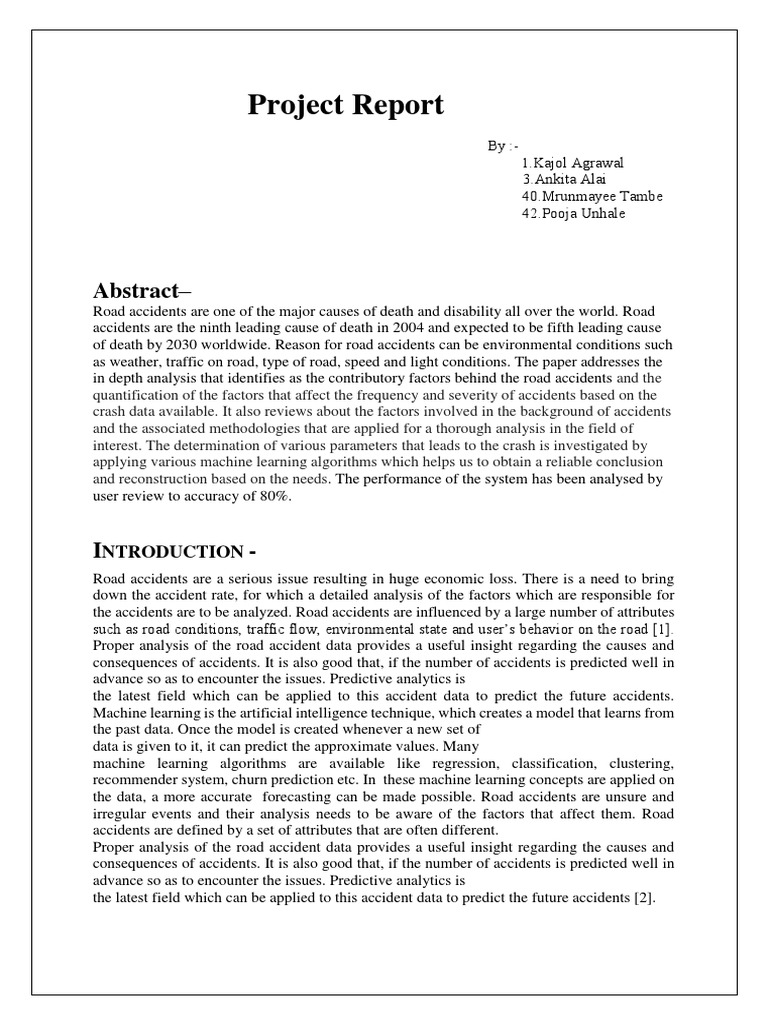 Detail Data Science Project Report Template Koleksi Nomer 3