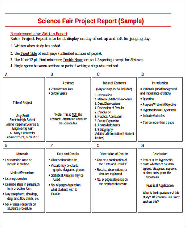 Detail Data Science Project Report Template Nomer 4