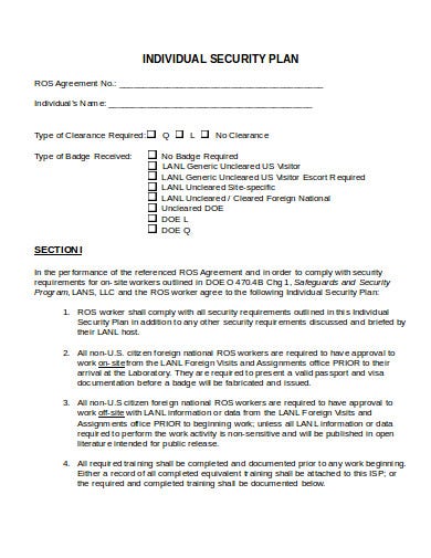 Detail Data Security Plan Template Nomer 26
