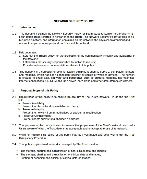 Detail Data Security Plan Template Nomer 41