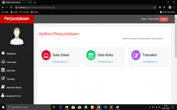 Detail Database Peminjaman Buku Nomer 25