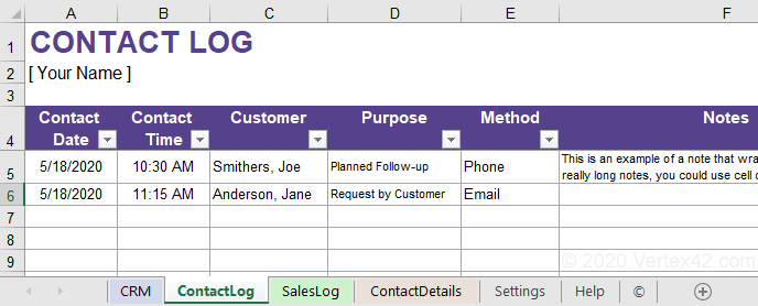 Detail Database Spreadsheet Template Nomer 11