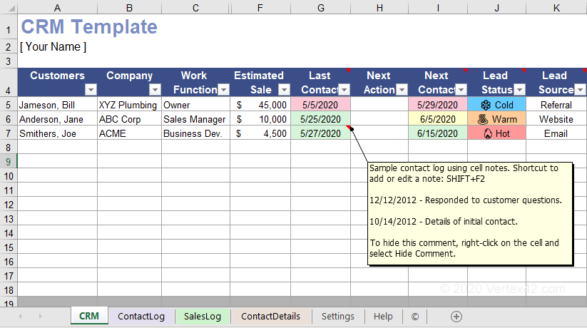 Detail Database Spreadsheet Template Nomer 5