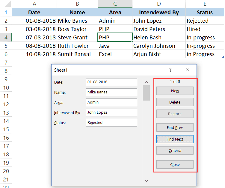 Detail Database Spreadsheet Template Nomer 39