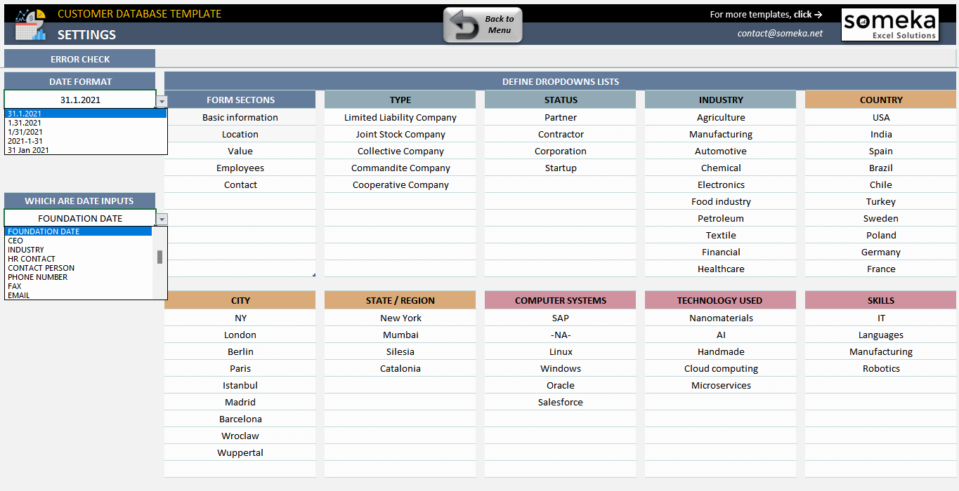 Detail Database Spreadsheet Template Nomer 6