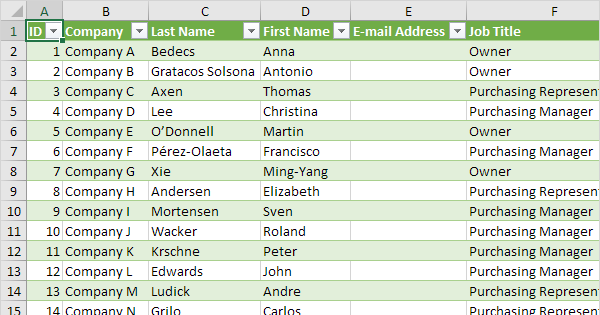 Detail Database Spreadsheet Template Nomer 46