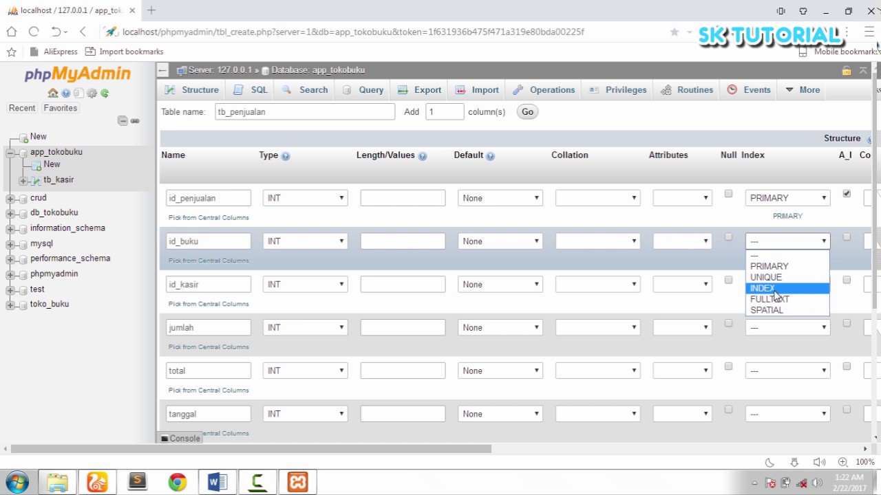 Detail Database Toko Buku Nomer 8