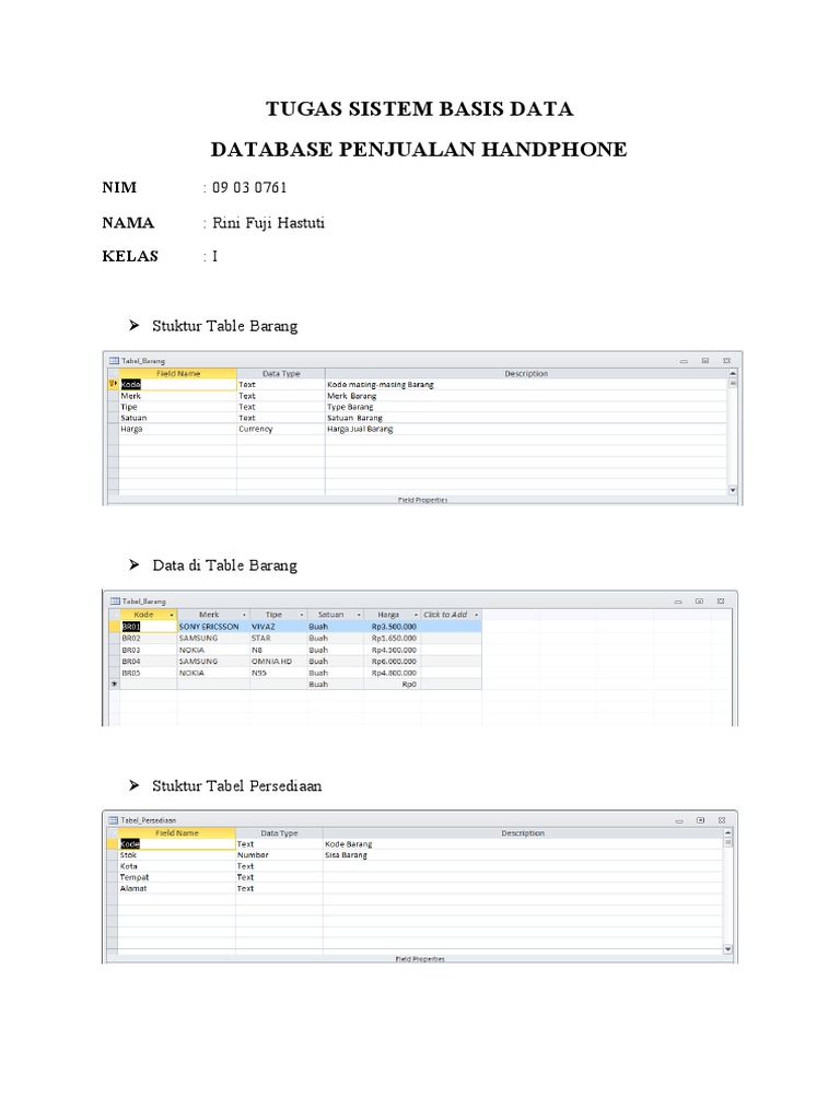 Detail Database Toko Buku Nomer 24