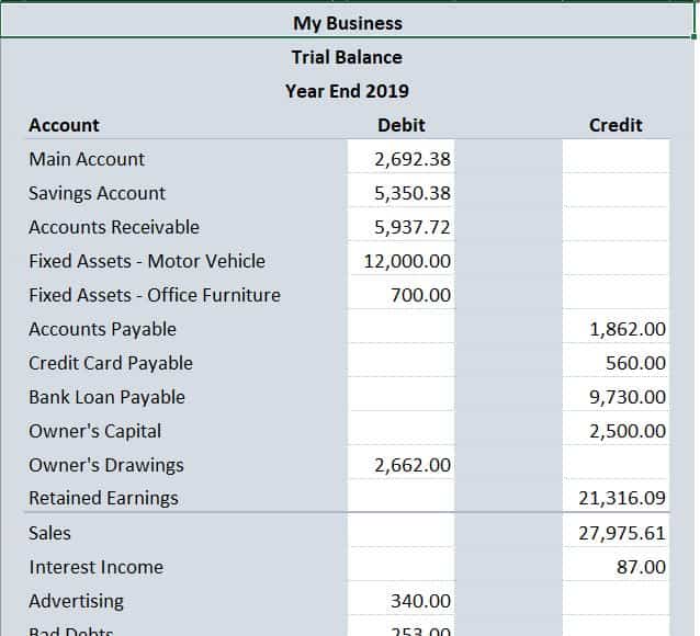 Detail Debit Credit Excel Sheet Template Nomer 19