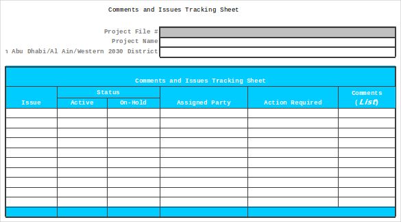 Detail Defect List Template Nomer 11