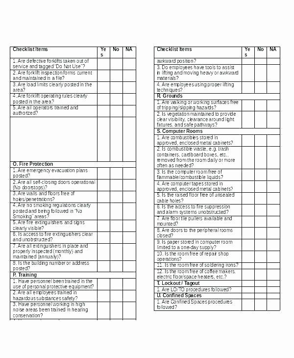 Detail Defect List Template Nomer 21