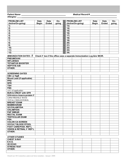 Detail Defect List Template Nomer 47