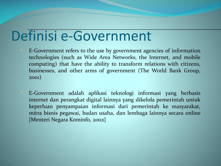 Definisi E_government Gambar - KibrisPDR