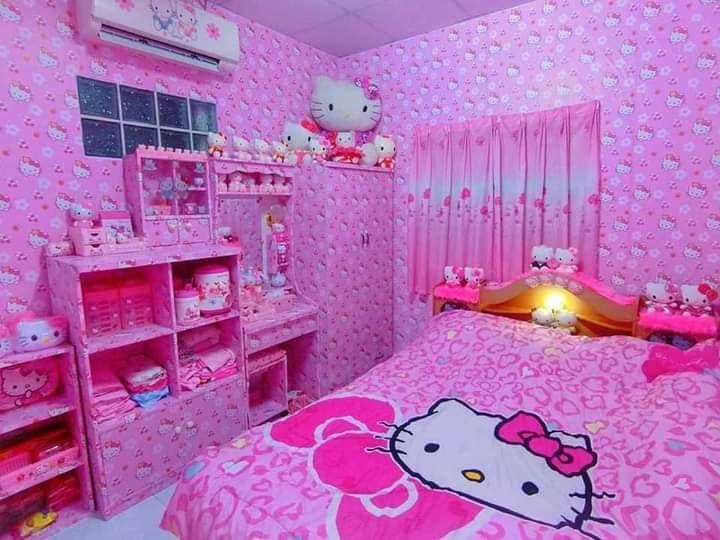 Detail Dekorasi Kamar Anak Hello Kitty Nomer 14