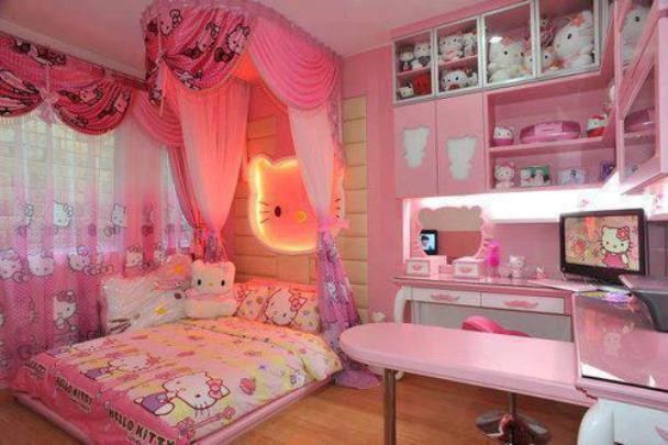 Detail Dekorasi Kamar Anak Hello Kitty Nomer 16