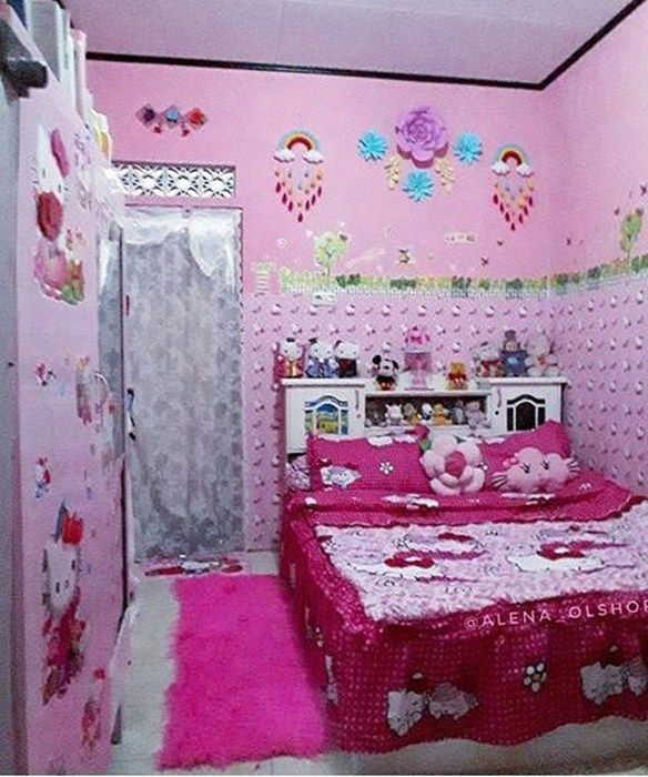 Detail Dekorasi Kamar Hello Kitty Nomer 3