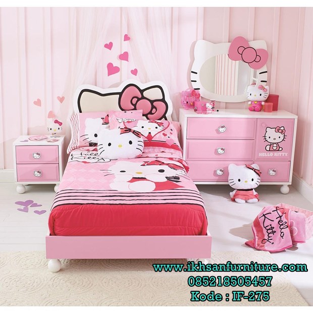 Detail Dekorasi Kamar Tidur Hello Kitty Nomer 30