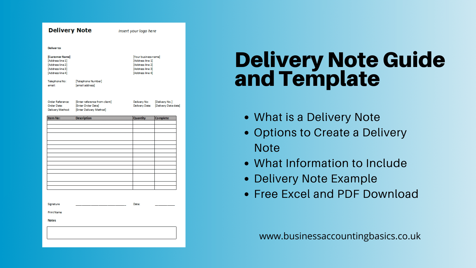 Detail Delivery Order Template Nomer 25