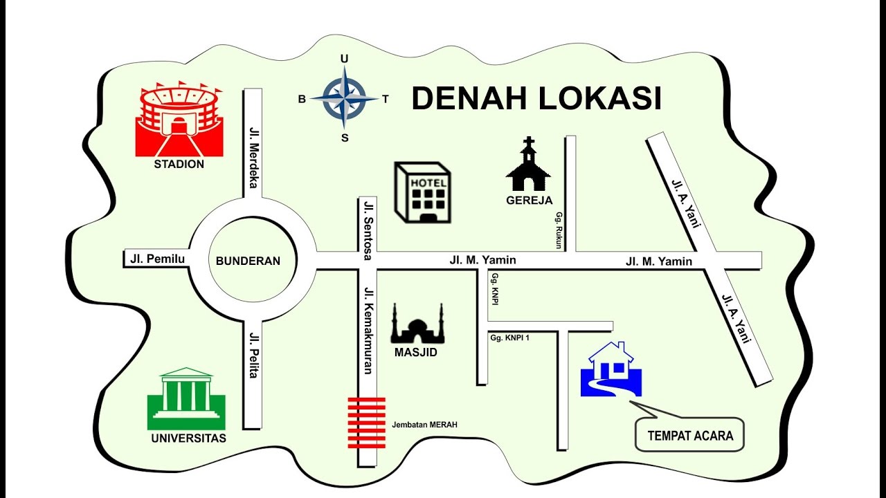 Denah Alamat Rumah - KibrisPDR