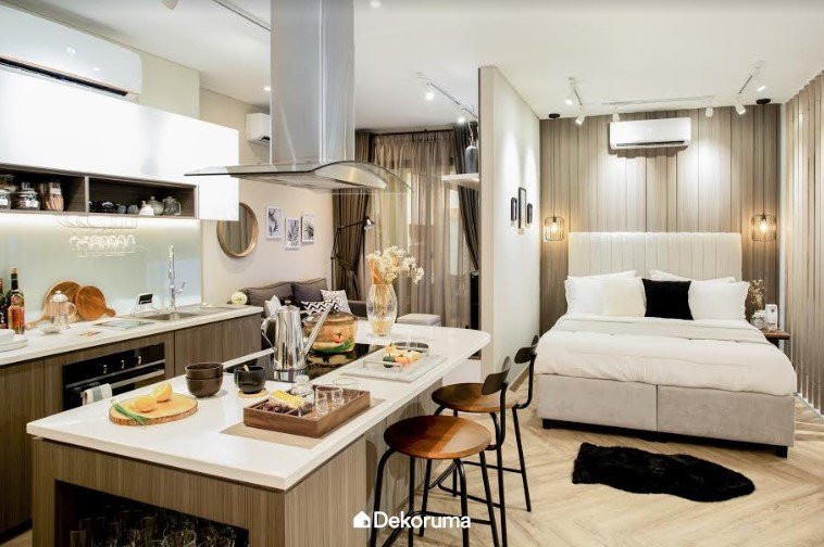 Detail Denah Kamar Apartemen Nomer 40